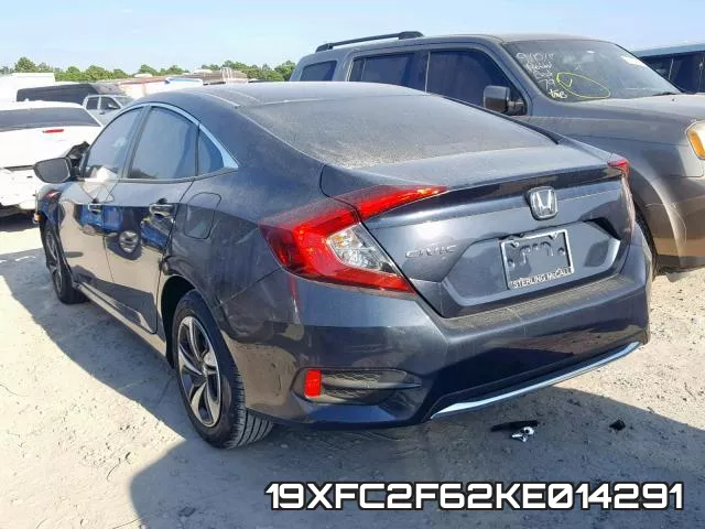 19XFC2F62KE014291 фото 4