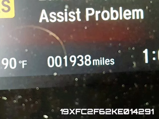 19XFC2F62KE014291 фото 9