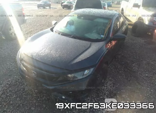 19XFC2F63KE033366 фото 3