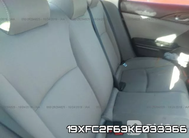19XFC2F63KE033366 фото 8