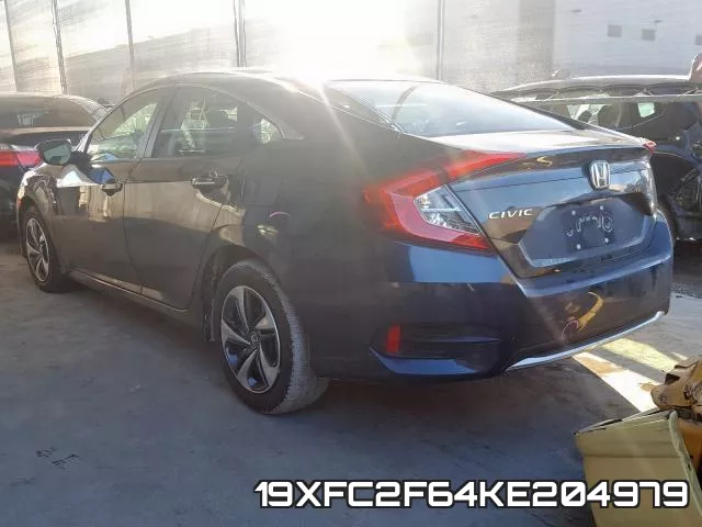 19XFC2F64KE204979 фото 4