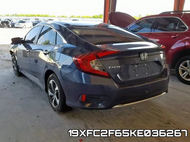19XFC2F65KE036267 фото 4
