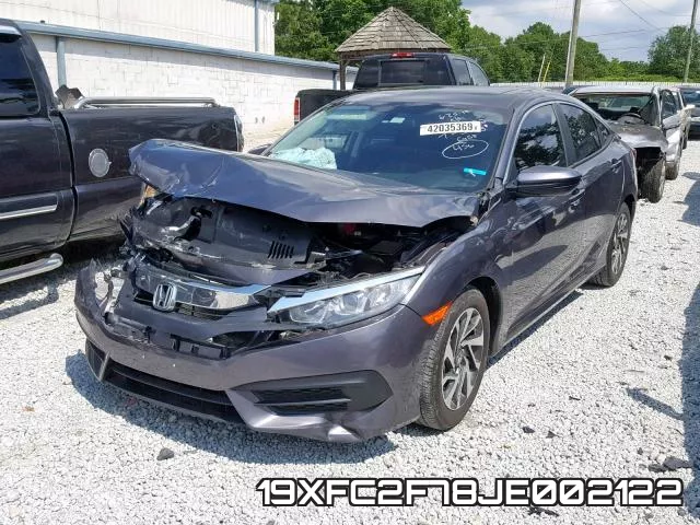 19XFC2F78JE002122 фото 3
