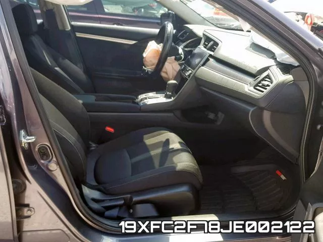 19XFC2F78JE002122 фото 6