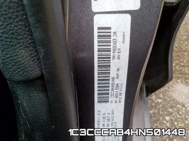 1C3CCCAB4HN501448 фото 2