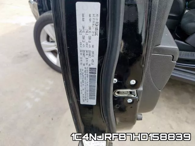 1C4NJRFB7HD158839 фото 2