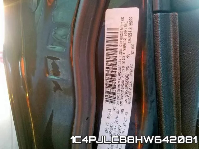 1C4PJLCB8HW642081 фото 2