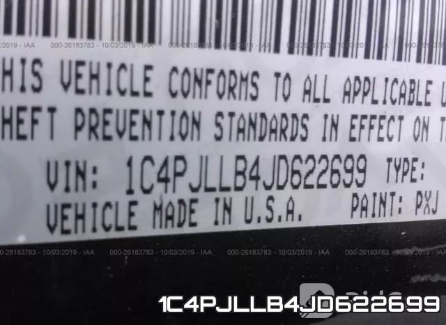 1C4PJLLB4JD622699 фото 10