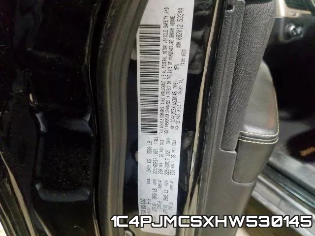 1C4PJMCSXHW530145 фото 2