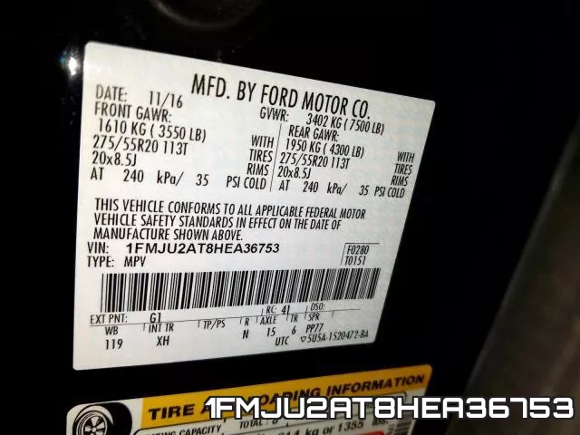 1FMJU2AT8HEA36753 фото 2