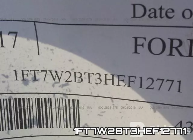 1FT7W2BT3HEF12771 фото 9
