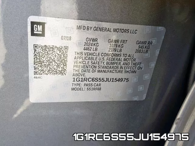 1G1RC6S55JU154975 фото 2