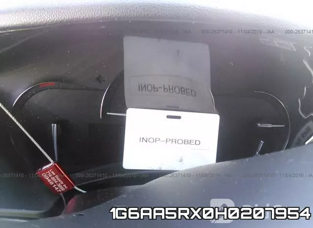 1G6AA5RX0H0207954 фото 8