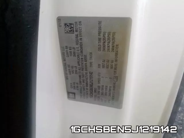 1GCHSBEN5J1219142 фото 2