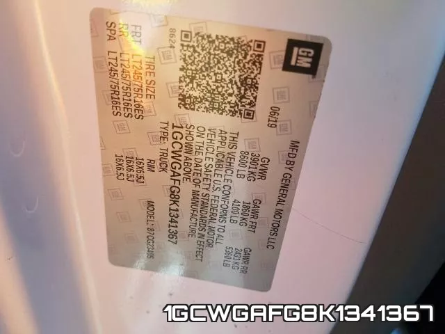 1GCWGAFG8K1341367 фото 2