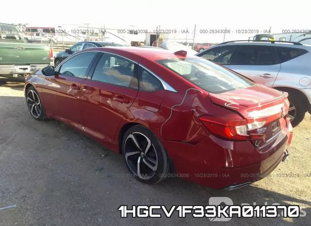 1HGCV1F33KA011370 фото 4