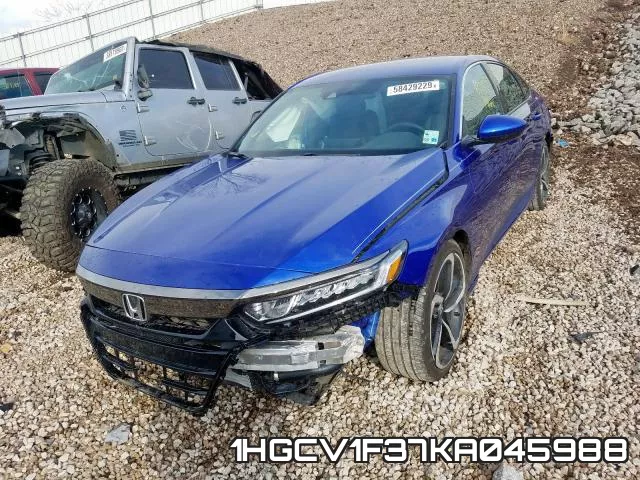 1HGCV1F37KA045988 фото 3