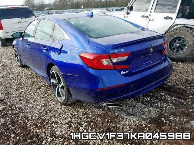 1HGCV1F37KA045988 фото 4
