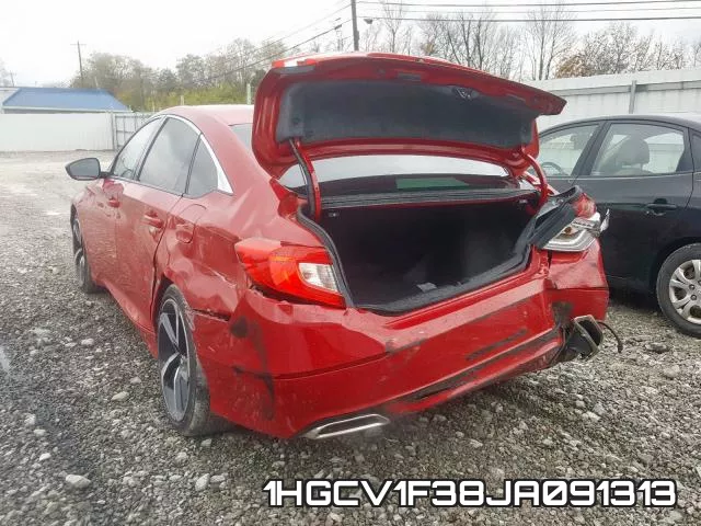 1HGCV1F38JA091313 фото 4