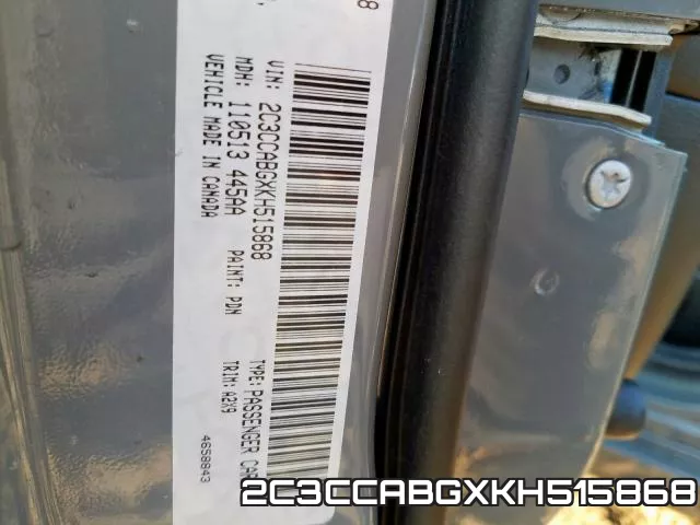 2C3CCABGXKH515868 фото 2