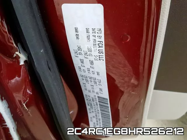 2C4RC1EG8HR526212 фото 2