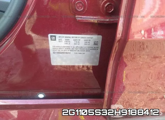 2G1105S32H9188412 фото 10