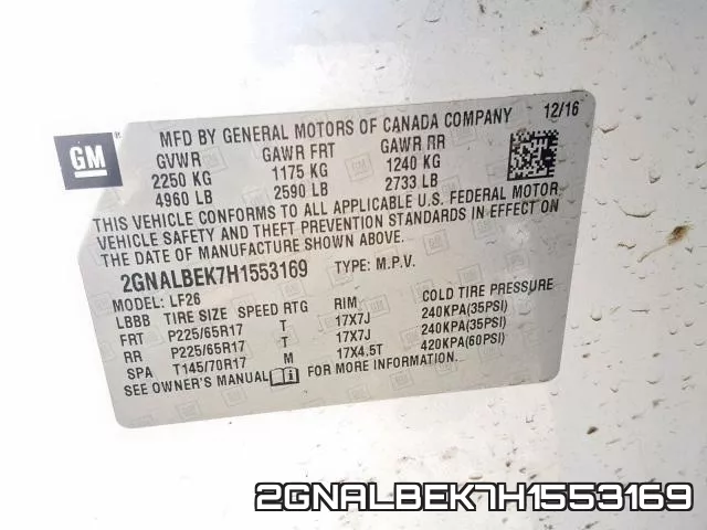 2GNALBEK7H1553169 фото 2