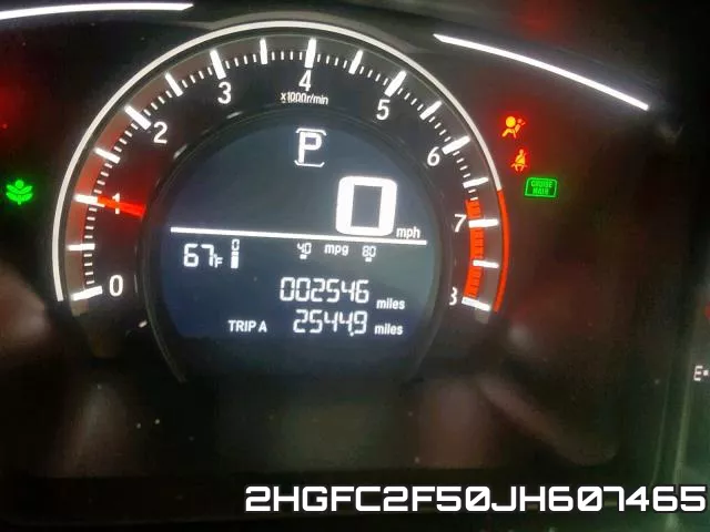 2HGFC2F50JH607465 фото 9