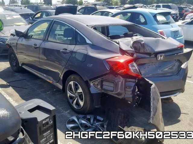 2HGFC2F60KH502533 фото 3