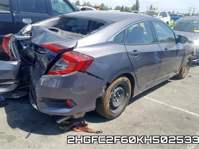 2HGFC2F60KH502533 фото 4