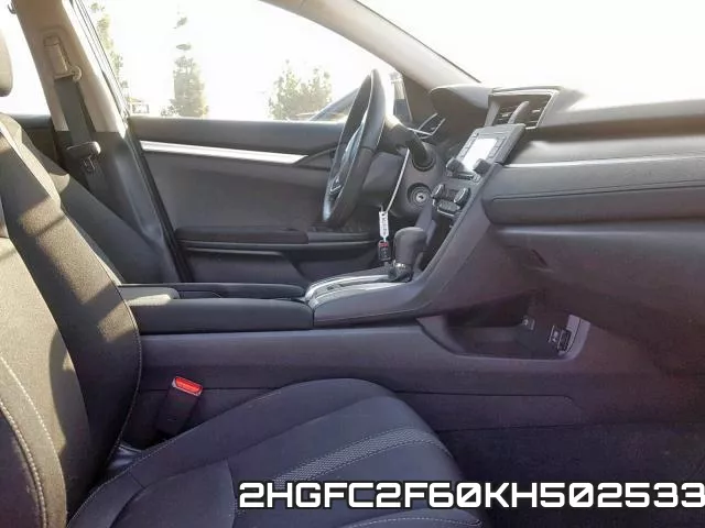 2HGFC2F60KH502533 фото 5
