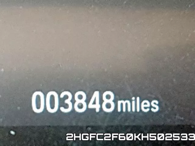 2HGFC2F60KH502533 фото 7
