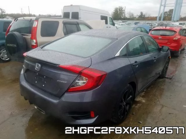 2HGFC2F8XKH540577 фото 5