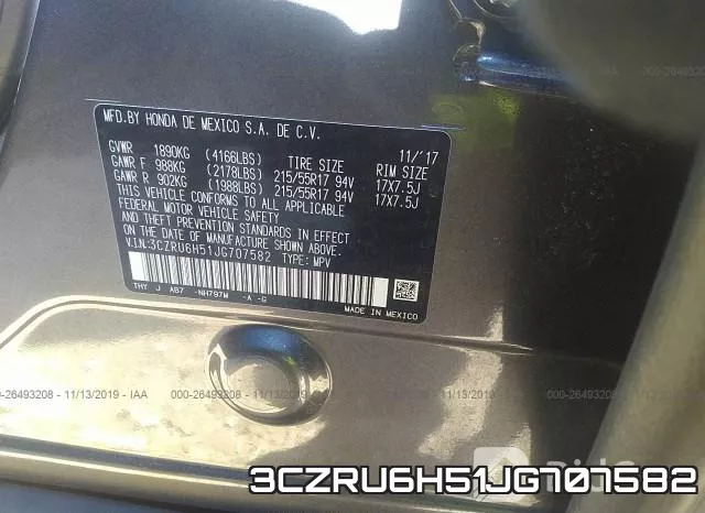 3CZRU6H51JG707582 фото 10