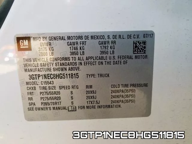 3GTP1NEC8HG511815 фото 2