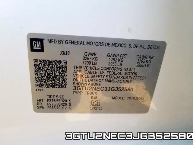 3GTU2NEC3JG352580 фото 2