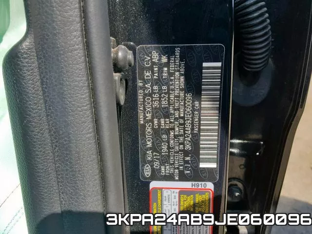 3KPA24AB9JE060096 фото 2