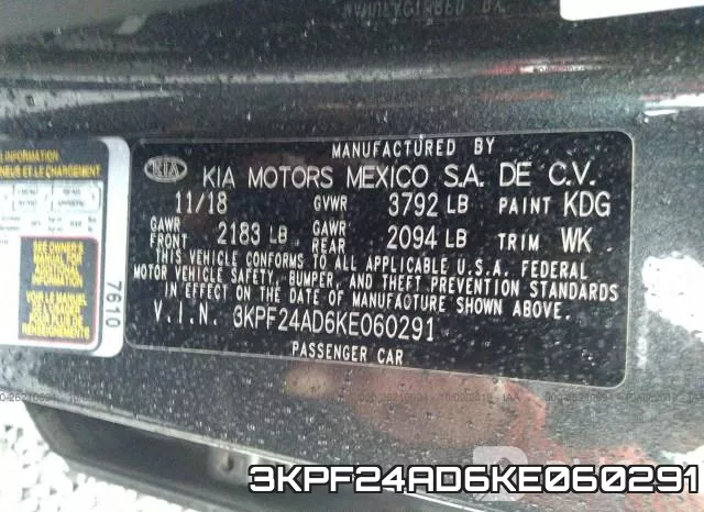 3KPF24AD6KE060291 фото 10