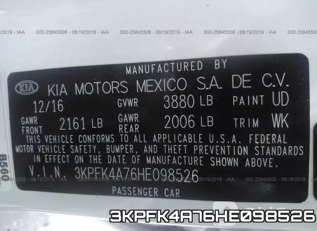 3KPFK4A76HE098526 фото 10