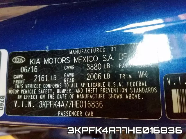 3KPFK4A77HE016836 фото 2