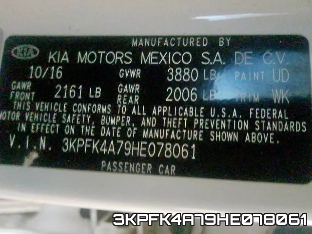 3KPFK4A79HE078061 фото 2