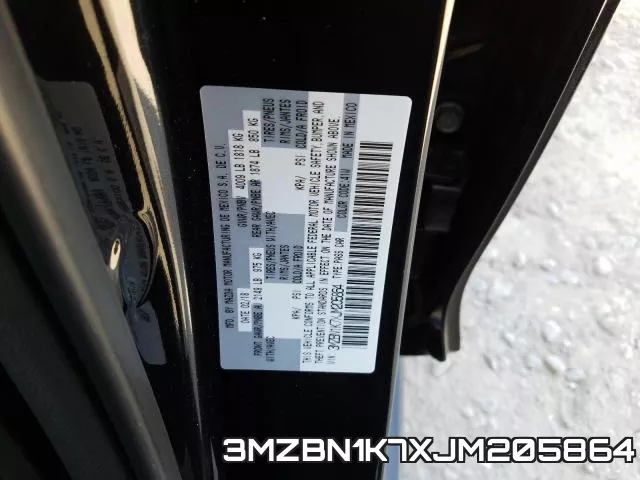 3MZBN1K7XJM205864 фото 2