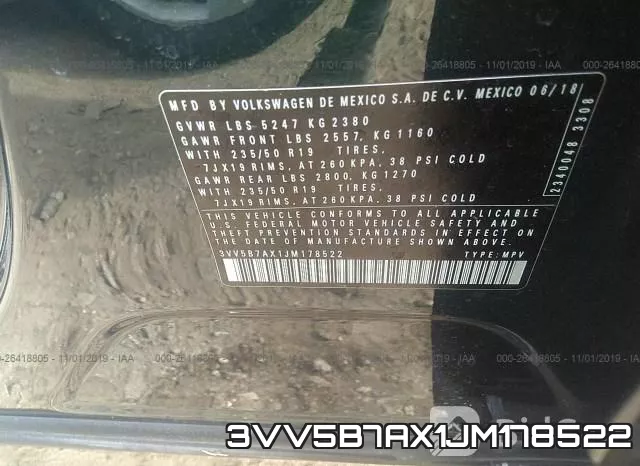 3VV5B7AX1JM178522 фото 10