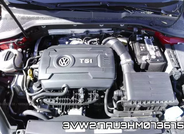 3VW217AU3HM073675 фото 2