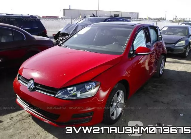 3VW217AU3HM073675 фото 3