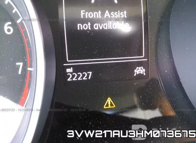 3VW217AU3HM073675 фото 8
