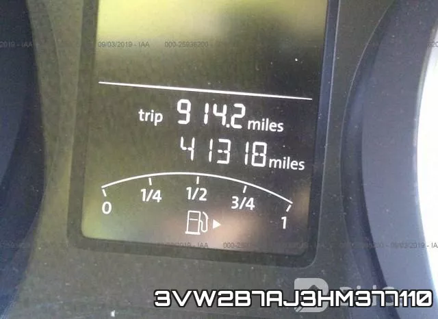 3VW2B7AJ3HM377110 фото 8