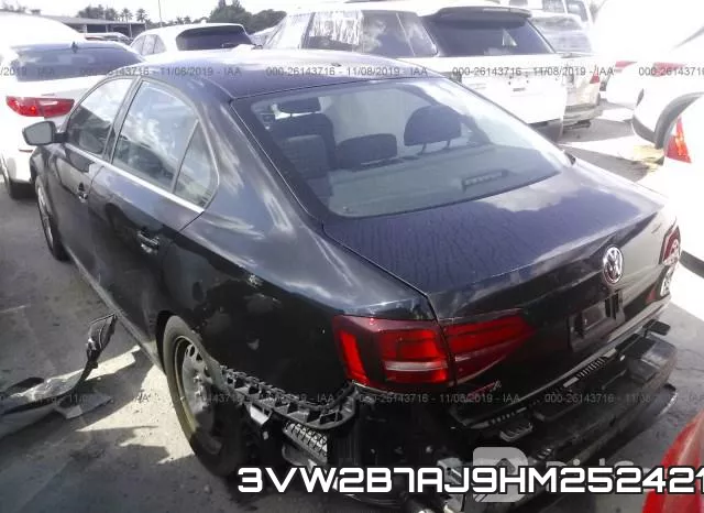 3VW2B7AJ9HM252421 фото 3