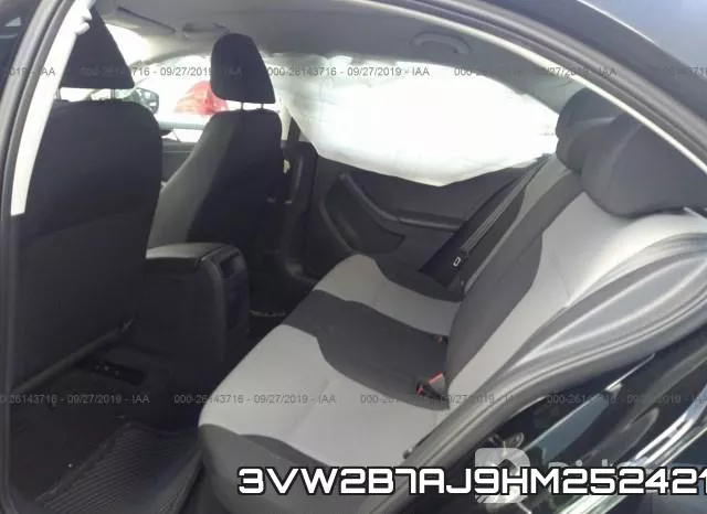 3VW2B7AJ9HM252421 фото 8