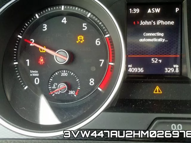 3VW447AU2HM026976 фото 9